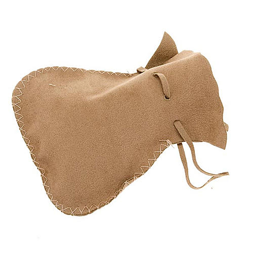 Estuche tipo bolsita tela gamuzada con cordón 2