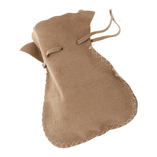 Pyx burse in suede leather bag model 2