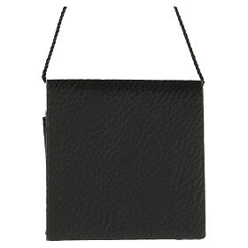 Estuche semi piel negra sin porta-viático s3