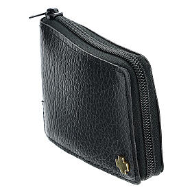 Pyx burse in calfskin with pyx, cross and towel s8