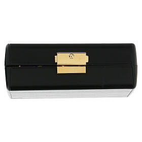 Etui 6 Zubehöre, steif, aus schwarzem Kalbleder s11