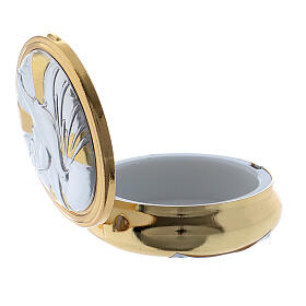 Versehpatene Messing Taube Symbol Aluminium Platte 5cm s3