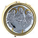 The Last Supper Pyx in aluminum-plated metal 5 cm s1