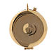 Portaviático Metal y Madera de Olivo grabado Cáliz 5,5 cm diámetro s3