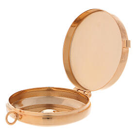 IHS Pyx in gold-plated brass 5.5 cm
