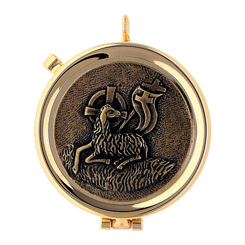 Relicario Eucarístico motivo manos platillo 1