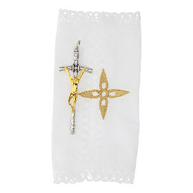 IHS white pyx burse s4