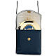 Blue leather burse with string and 3 in pyx s1
