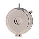 IHS Pyx Case in Silver-Plated Brass, 2x5 cm s3