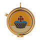 Host case with Eucharist symbol 3x5.3 cm s1