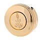 Host case with bread and wine plaque 2.5x7.8cm s1