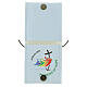 Portateca Giubileo inglese pelle vegetale 10x9 cm s2