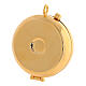 Teca porta ostie Giubileo 2025 metallo legno ulivo 5 cm s4