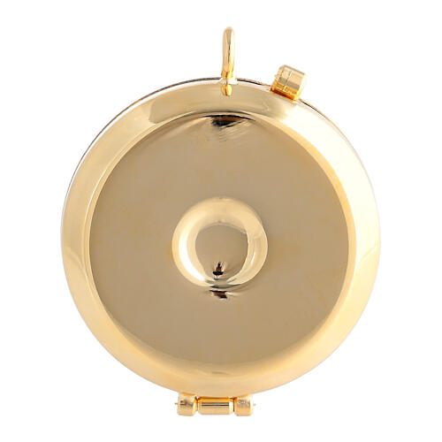 Pyx with Tau and cord enamel decoration on the cover 3