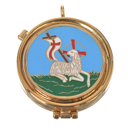 Pyx with Lamb of Peace 5.3cm diameter 1