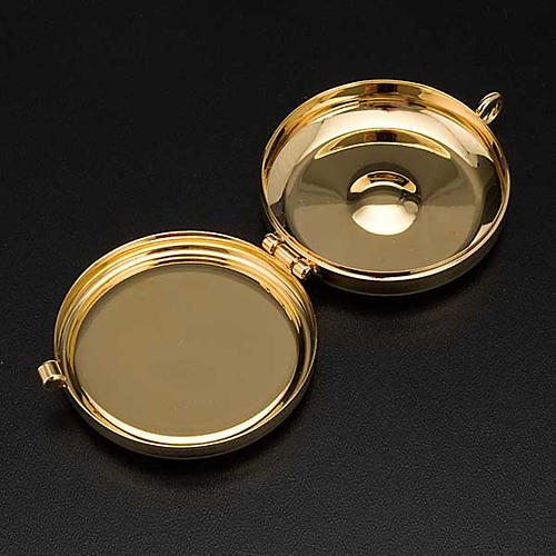 Cyborium Jezus i krzyż ze stopu ołowiu i cyny 4