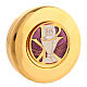 Pyx for Magna Host with IHS chalice plaque s1