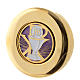 Pyx for Magna Host with IHS chalice plaque s1