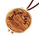 Ziborium Olivenholz Verbum Caro s1