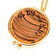 Pyx olive wood plaque 'Mio Dio Mio tutto' s1