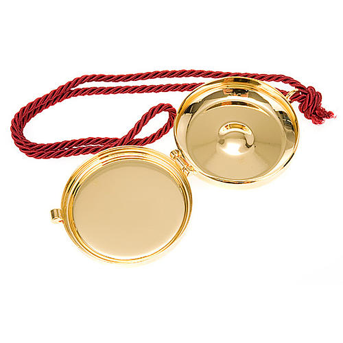 Ziborium Olivenholz IHS 2