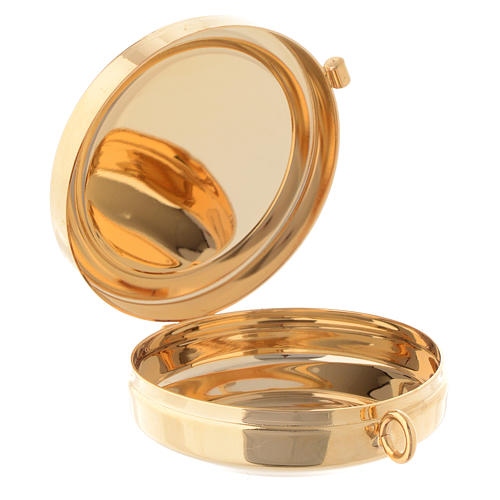 Teca placca ulivo papa Giovanni Paolo II diam. 6 cm 2