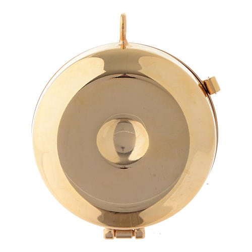 Teca placca ulivo papa Giovanni Paolo II diam. 6 cm 3