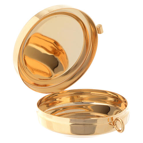 Versehpatene Messing und Olivenholz Lourdes 6cm 2