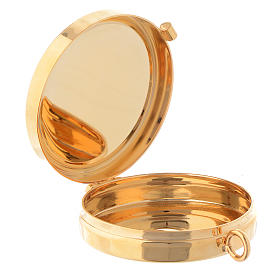 Caixa com placa oliveira Sagrada Família diâm. 5 cm s2