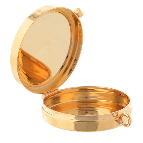 Versehpatene Messing und Olivenholz Gottesmutter Lourdes 5cm 2