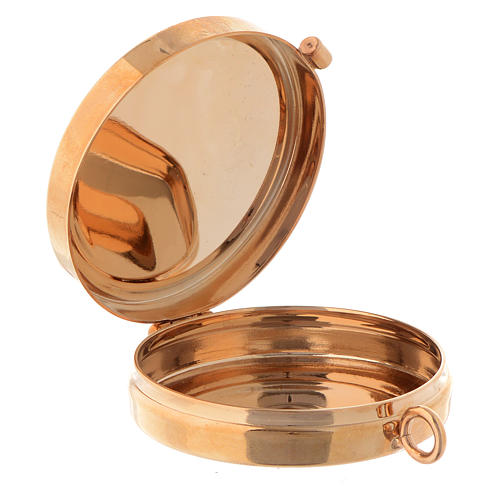 Pyx olive wood Jean Paul II image 5 cm 2