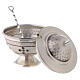 Thurible and boat, embossed and cross decorated s5