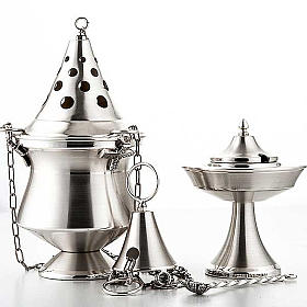 Turíbulos e Navetas: Turíbolo/Naveta prateados