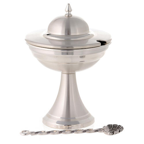 Silvery censer and boat 4