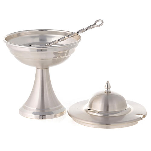 Silvery censer and boat 8