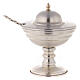Censer and boat satin silver s6