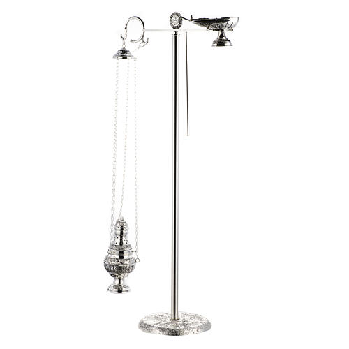 Thurible stand in cast brass 6