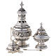 Thurible and boat, Gothic style by Molina in perforated filigree s1