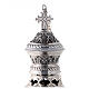 Thurible and boat, Gothic style by Molina in perforated filigree s7