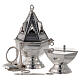 Thurible and boat set by Molina in silver copper s1