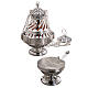 Thurible and boat set by Molina in silver brass s1
