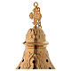 Thurible and boat by Molina, golden brass s6