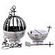 Thurible and boat set by Molina, hand hammered s1
