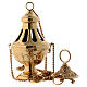 Molina thurible and boat in brass s3
