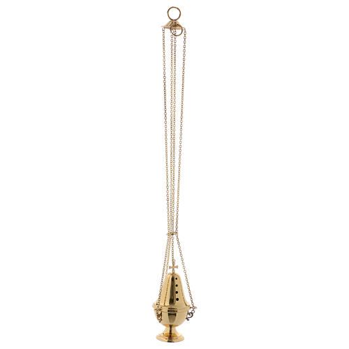 Molina thurible and boat set in brass 5