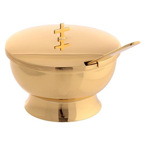 Molina thurible and boat set in brass 5