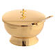 Molina thurible and boat set in brass s5