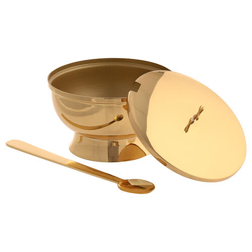 Turibolo e navicella Molina ottone 6