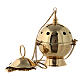 Molina thurible and boat set in brass s2