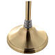 Molina thurible holder in golden brass, 122cm s12